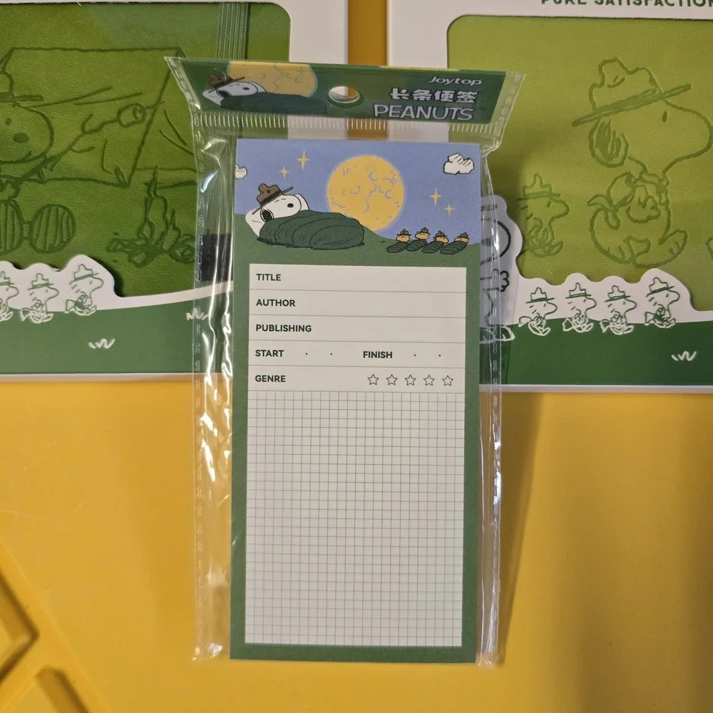 Snoopy Notebook Gift Bundle and Stationary Gift Set New